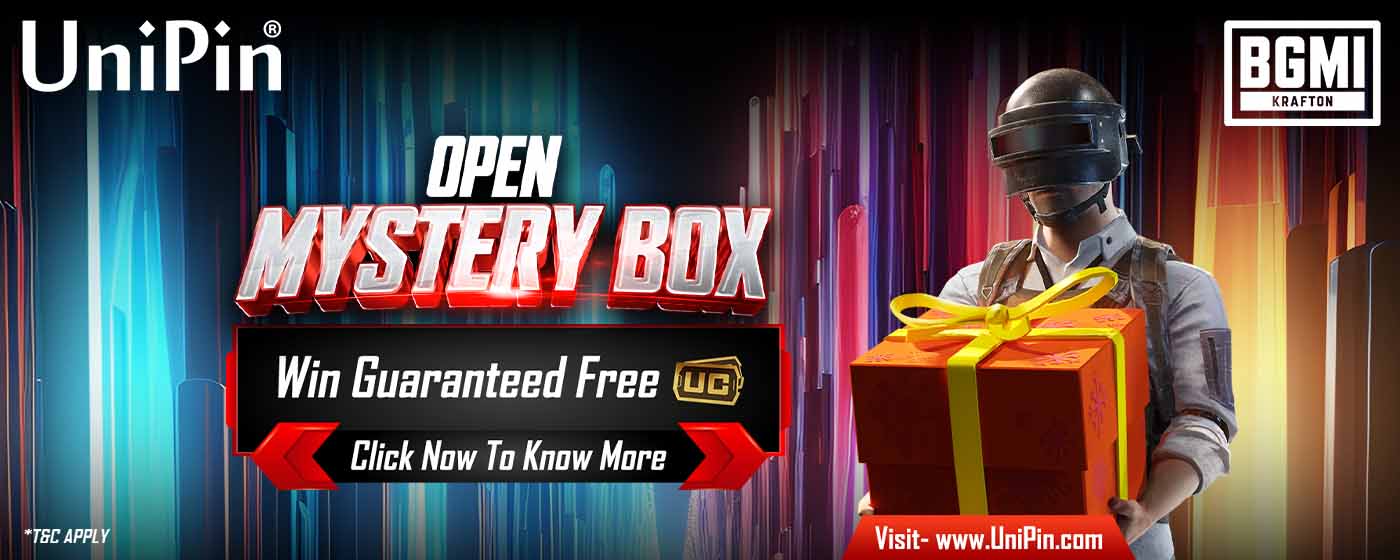 Open Mystery Box & Win Guaranteed UC